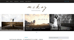 Desktop Screenshot of blog.mckayphotography.com.au